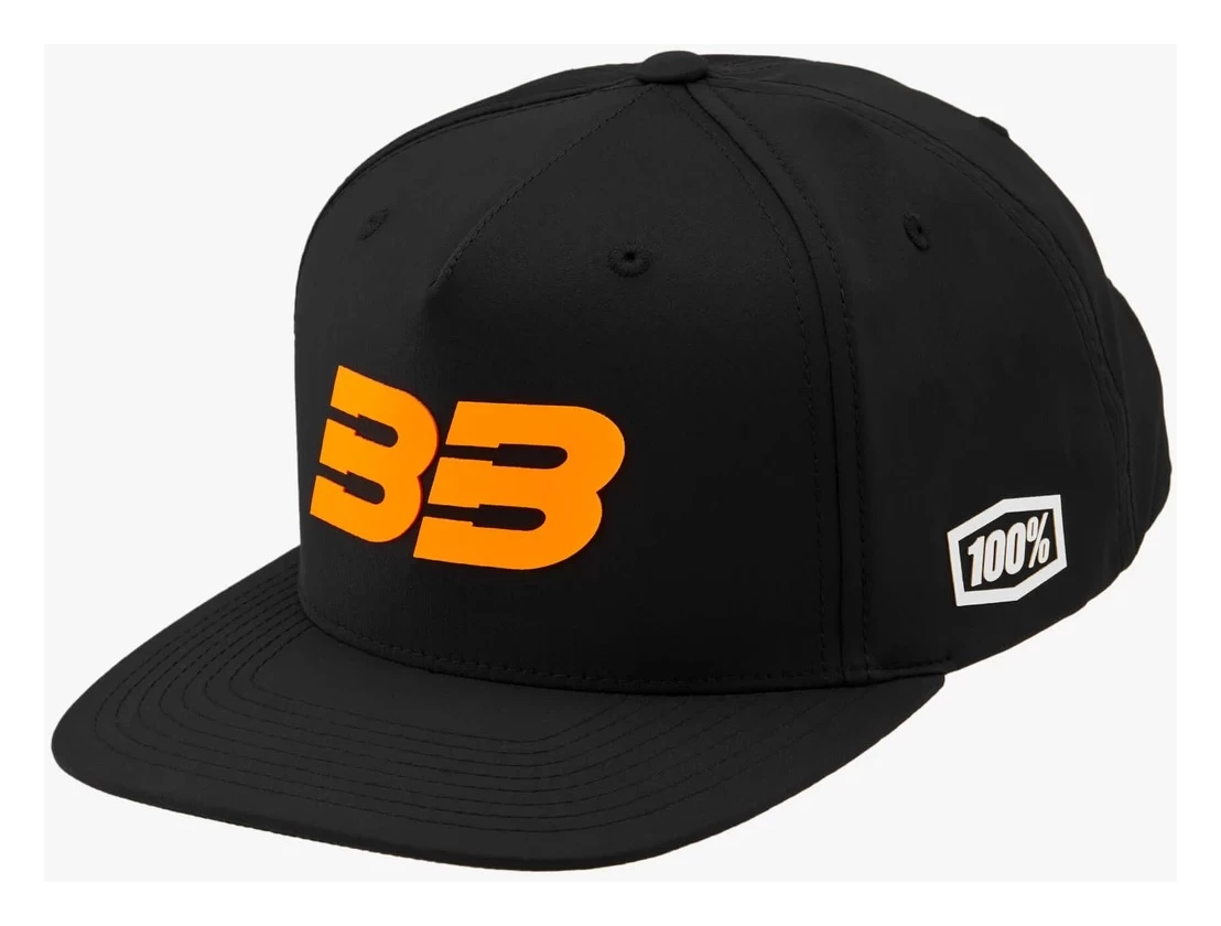 100% BB33 Snapback Hat 3 100% BB33 Snapback Hat