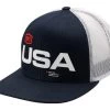 100% MXON USA Trucker Hat 2 100% MXON USA Trucker Hat -Motorcycle Parts 100 mxonusa trucker hat navy