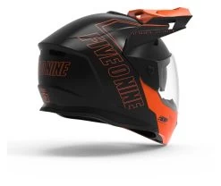 509 Delta R4 Ignite Helmet - Electric Shield -Motorcycle Parts 509 delta r4 ignite helmet electric shield orange 2