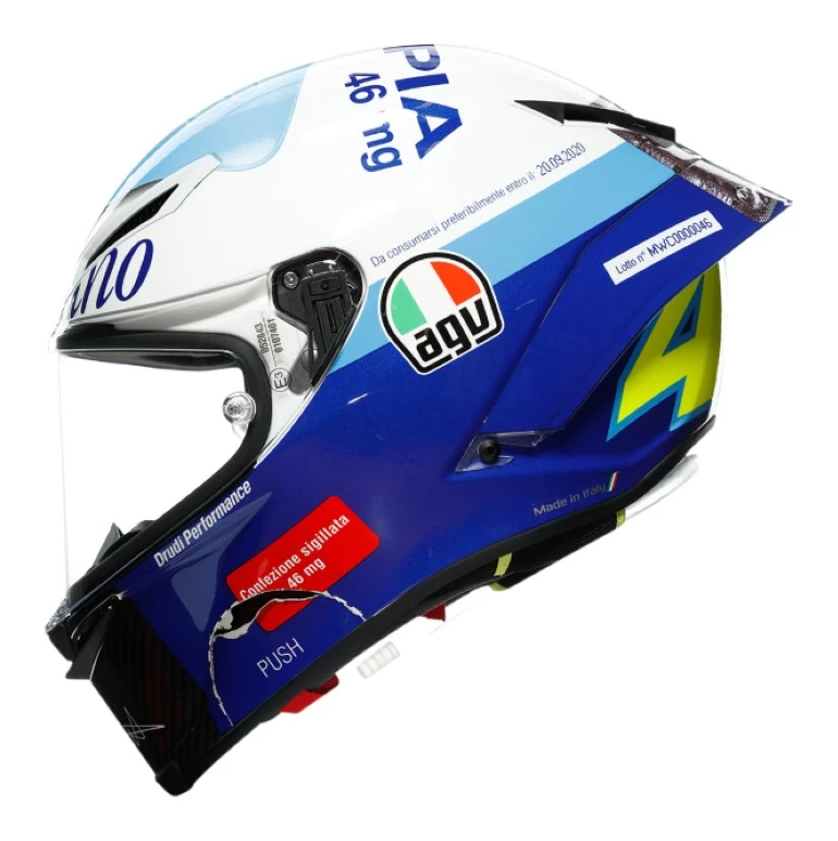 AGV Pista GP RR Rossi Misano 2020 Helmet 6 AGV Pista GP RR Rossi Misano 2020 Helmet - Image 4