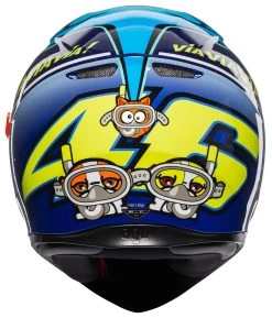 AGV K3 SV Rossi Misano 2015 Helmet -Motorcycle Parts agvk3 sv rossi misano2015 helmet 4
