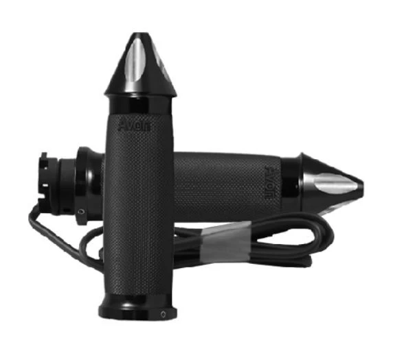 Avon Custom Contour Spike Heated Grips For Indian Scout 2015-2023 2 Avon Custom Contour Spike Heated Grips For Indian Scout 2015-2023