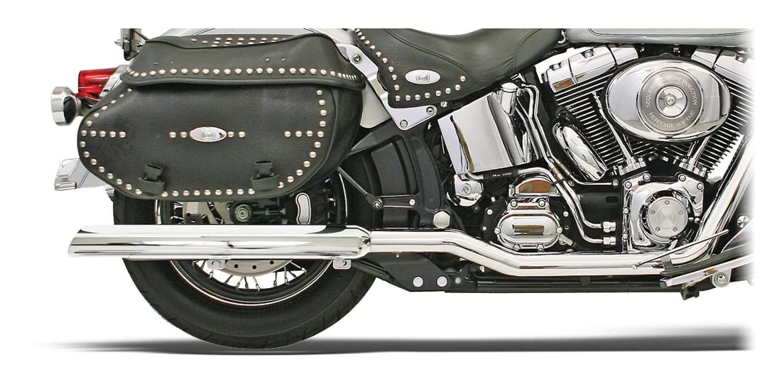 Bassani Hutch Special True Dual Mufflers For Harley Softail 2000-2017 8 Bassani Hutch Special True Dual Mufflers For Harley Softail 2000-2017 - Image 6