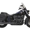 Bassani Road Rage 2-Into-1 Long Exhaust For Harley Softail 2018-2023
