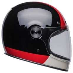 Bell Helmets Bell Bullitt Blazon Helmet -Motorcycle Parts bell bullitt blazon helmet gloss black burgundy 5