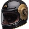 Bell Helmets Bell Bullitt Carbon TT Helmet -Motorcycle Parts bell bullitt carbon tt helmet gloss black gold