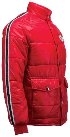 Bell Helmets Bell Classic Puffy Jacket -Motorcycle Parts bell helmets bell puffy jacket red 1