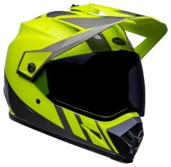 Bell Helmets Bell MX-9 Adventure Mips Dash Helmet 32 Bell Helmets Bell MX-9 Adventure Mips Dash Helmet -Motorcycle Parts bell helmets mx9 adv mi dash hi viz yellow grey 2