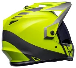 Bell Helmets Bell MX-9 Adventure Mips Dash Helmet 34 Bell Helmets Bell MX-9 Adventure Mips Dash Helmet -Motorcycle Parts bell helmets mx9 adv mi dash hi viz yellow grey 4