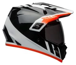 Bell Helmets Bell MX-9 Adventure Mips Dash Helmet 41 Bell Helmets Bell MX-9 Adventure Mips Dash Helmet -Motorcycle Parts bell mx9 adventure mips dash helmet black white orange 3