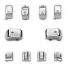 Biker's Choice Chrome Switch Cap Kit For Harley Touring 1996-2013 2 Biker's Choice Chrome Switch Cap Kit For Harley Touring 1996-2013 -Motorcycle Parts bikers choice chr switch cap kit7180203