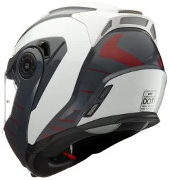BILT Nomad Hyper Helmet -Motorcycle Parts bilt nomad hyper helmet white black red 2