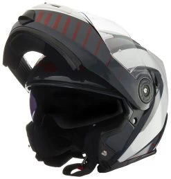 BILT Nomad Hyper Helmet -Motorcycle Parts bilt nomad hyper helmet white black red 3