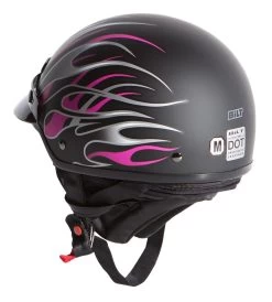 BILT Phoenix Women's Helmet -Motorcycle Parts bilt phoenix womens helmet matte black pink 3