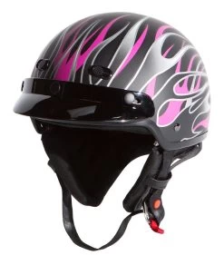 BILT Phoenix Women's Helmet -Motorcycle Parts bilt phoenix womens helmet matte black pink 4