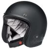 Biltwell Bonanza Factory Helmet -Motorcycle Parts biltwell bonanza factory helmet flat black