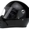 Biltwell Lane Splitter Helmet Black / MD [Blemished - Very Good] -Motorcycle Parts biltwell lane splitter helmet black md blemished very good black