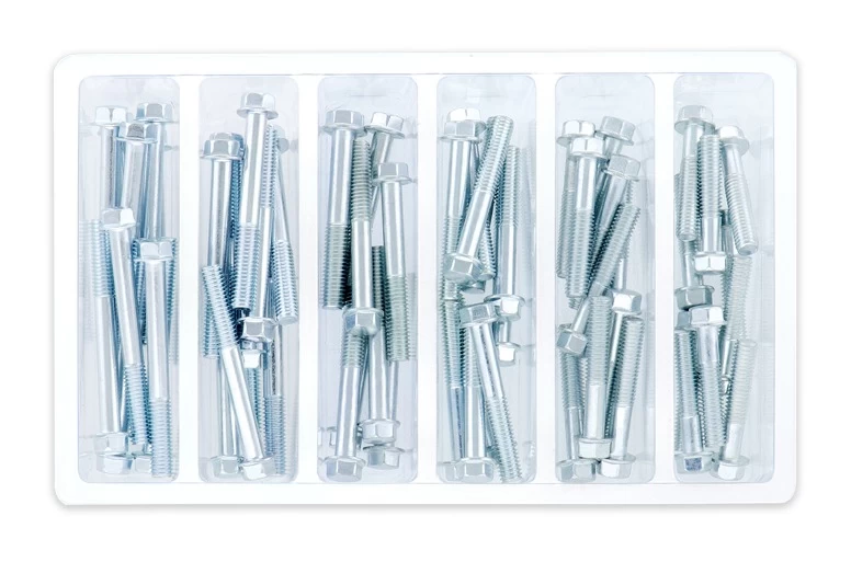 Bolt Hardware M6 8mm Hex Flange Bolt Assortment - Image 2