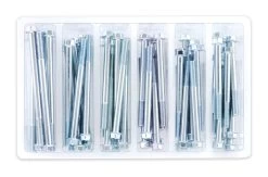 Bolt Hardware M6 8mm Hex Flange Bolt Assortment -Motorcycle Parts bolt hardware m6 hex flange bolt60 piece assortment 2