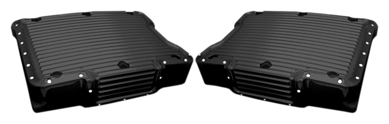 Covingtons Dimpled Rocker Box Top Covers For Harley Twin Cam 1999-2017