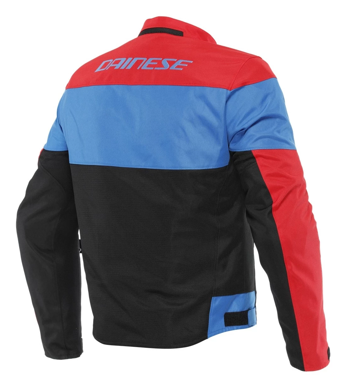 Dainese Elettrica Air Tex Jacket Black/Lava Red/Light Blue / 44 [Blemished - Very Good] - Image 2