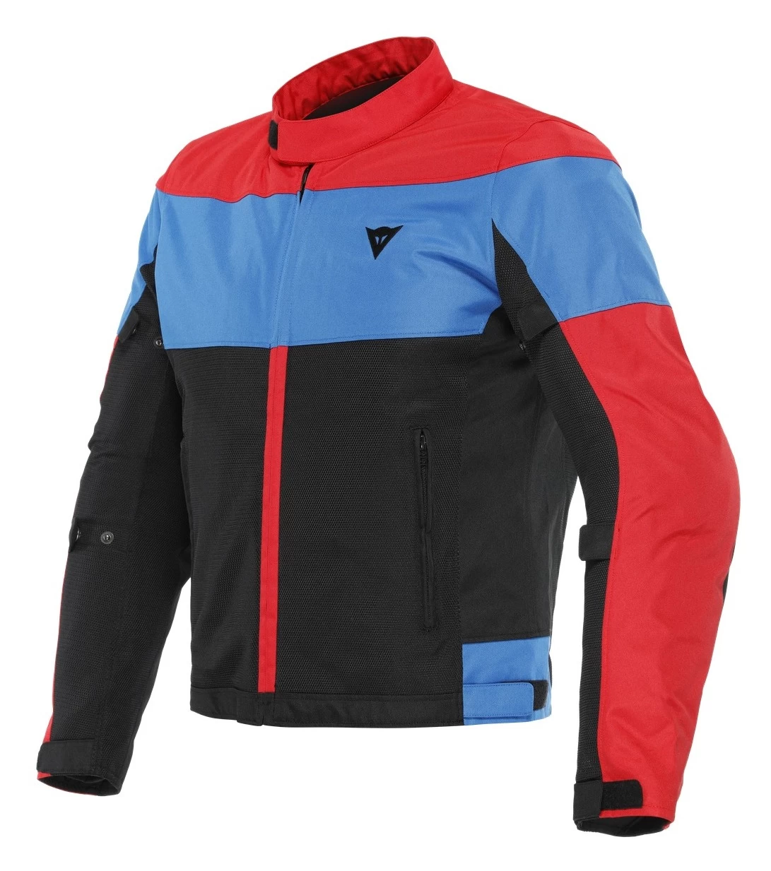 Dainese Elettrica Air Tex Jacket Black/Lava Red/Light Blue / 44 [Blemished - Very Good]