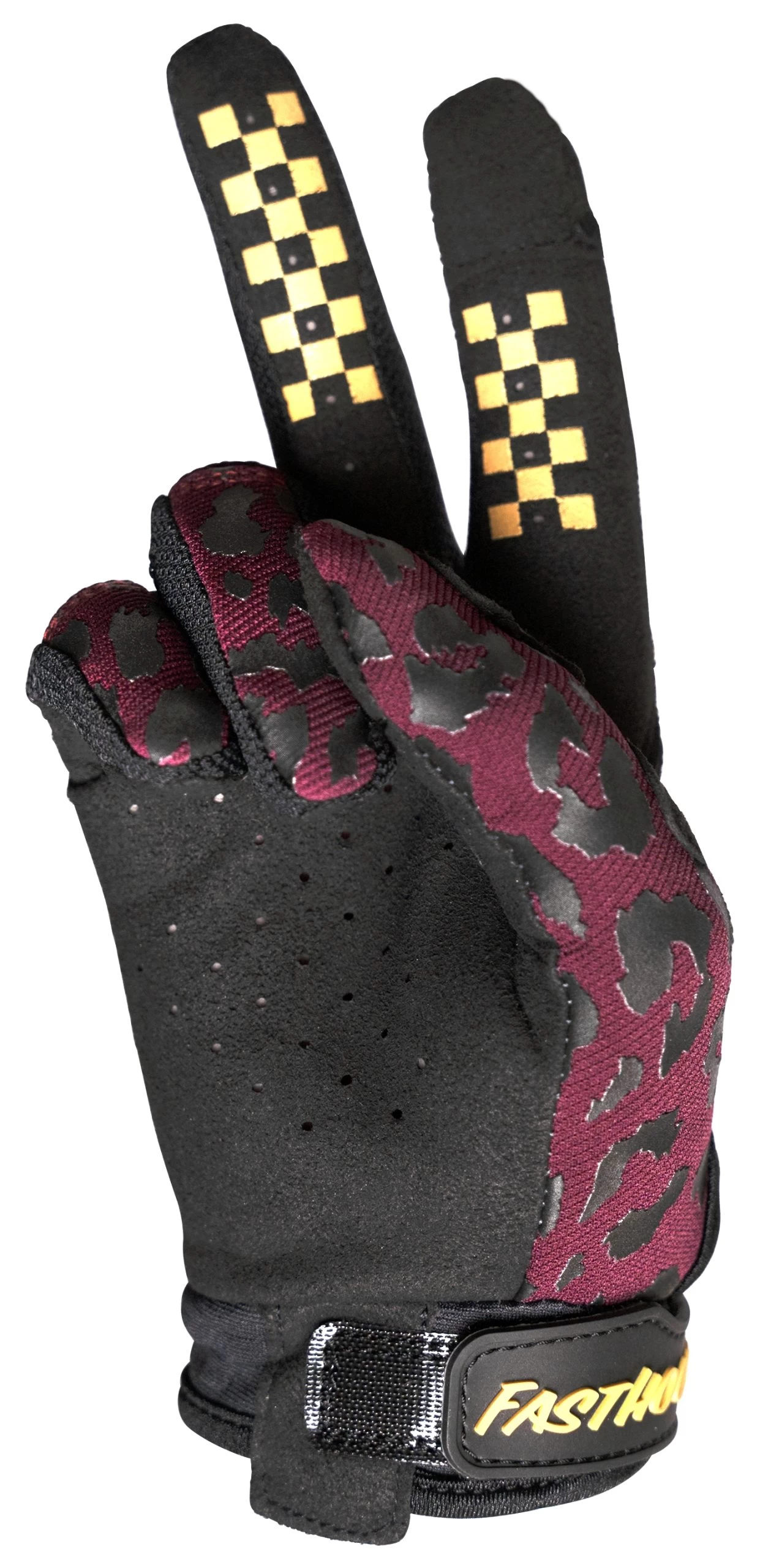 Fasthouse Speed Style Golden Women's Gloves 4 Fasthouse Speed Style Golden Women's Gloves - Image 2