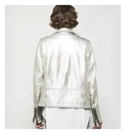 First Manufacturing X BH&BR Deirdre Women's Jacket 11 First Manufacturing X BH&BR Deirdre Women's Jacket -Motorcycle Parts first manufacturing deirdre womens jacket silver 3