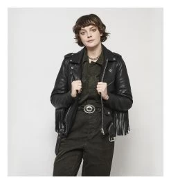 First Manufacturing X BH&BR Lesley Women's Jacket 10 First Manufacturing X BH&BR Lesley Women's Jacket -Motorcycle Parts first manufacturing lesley womens jacket black 3