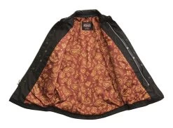 First Manufacturing Maduro Leather Riding Shirt -Motorcycle Parts first manufacturing maduro leather shirt black 2