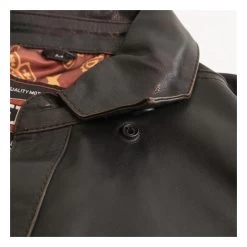 First Manufacturing Maduro Leather Riding Shirt -Motorcycle Parts first manufacturing maduro leather shirt black 3