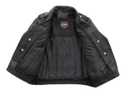 First Manufacturing Popstar Women's Jacket 7 First Manufacturing Popstar Women's Jacket -Motorcycle Parts first manufacturing popstar womens jacket black 2