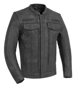 First Manufacturing Raider Jacket Black / 5XL [Blemished - Good]
