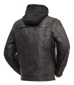 First Manufacturing Vendetta Jacket -Motorcycle Parts first manufacturing vendetta jacket black 1