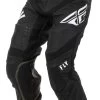 Fly Racing Lite Pants 2 Fly Racing Lite Pants -Motorcycle Parts fly racing dirt lite pants black white