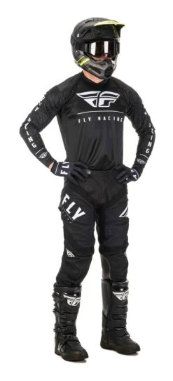 Fly Racing Lite Pants 21 Fly Racing Lite Pants -Motorcycle Parts fly racing dirt lite pants black white 3