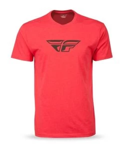 Fly Racing F Wing T-Shirt -Motorcycle Parts fly racing f wing t shirt red