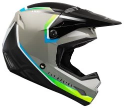 Fly Racing Kinetic Vision Helmet -Motorcycle Parts fly racing kinetic vision helmet grey black 1