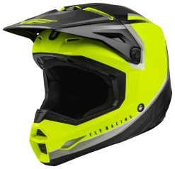 Fly Racing Kinetic Vision Helmet -Motorcycle Parts fly racing kinetic vision helmet hi viz black