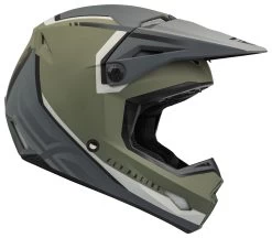 Fly Racing Kinetic Vision Helmet -Motorcycle Parts fly racing kinetic vision helmet matte olive grey 1
