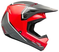 Fly Racing Kinetic Vision Helmet -Motorcycle Parts fly racing kinetic vision helmet red grey 1
