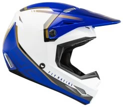 Fly Racing Kinetic Vision Helmet -Motorcycle Parts fly racing kinetic vision helmet white blue 1