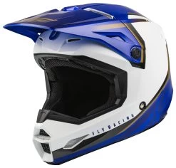 Fly Racing Kinetic Vision Helmet -Motorcycle Parts fly racing kinetic vision helmet white blue
