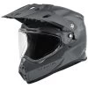 Fly Racing Trekker Helmet Grey / SM [Open Box] -Motorcycle Parts fly racing trekker helmet grey sm open box grey