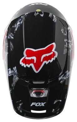 Fox Racing V1 Core Karrera Helmet 16 Fox Racing V1 Core Karrera Helmet -Motorcycle Parts fox racing v1 karrera helmet black 4
