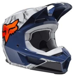 Fox Racing V1 Core Karrera Helmet 19 Fox Racing V1 Core Karrera Helmet -Motorcycle Parts fox racing v1 karrera helmet dark indigo 2
