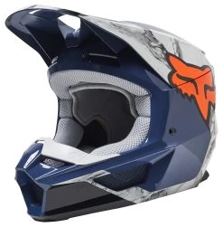 Fox Racing V1 Core Karrera Helmet 17 Fox Racing V1 Core Karrera Helmet -Motorcycle Parts fox racing v1 karrera helmet dark indigo