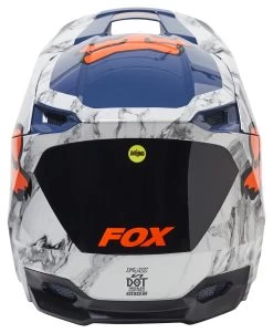 Fox Racing V1 Core Karrera Helmet 20 Fox Racing V1 Core Karrera Helmet -Motorcycle Parts fox racing v1 karrera helmet dark indigo 3
