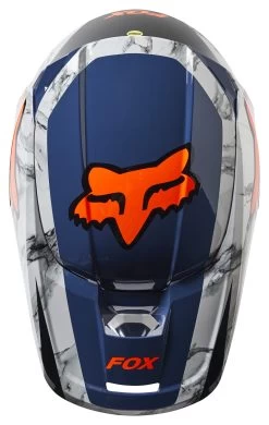 Fox Racing V1 Core Karrera Helmet 21 Fox Racing V1 Core Karrera Helmet -Motorcycle Parts fox racing v1 karrera helmet dark indigo 4