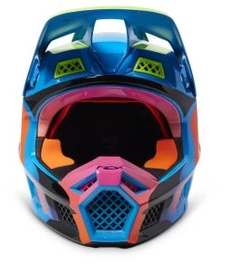 Fox Racing V3 RS Eyeris Helmet -Motorcycle Parts fox racing v3 rs eyeris helmet 4
